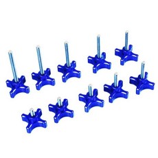 망원경 HERCULES 사진용 엄지 나사 스테인레스 스틸 금속 M5 단일 세트 아님 판매, 1)M5 10mm