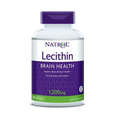 NATROL 卵磷脂軟膠囊 1200mg, 120顆, 1罐