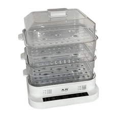 【東日家電】24L多功能電蒸鍋 電熱蒸籠 蒸鍋 多功能加熱蒸煮鍋, QC-DZ03