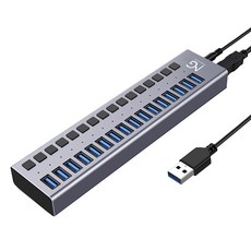 MG UH316 16포트 USB3.0 허브&충전 겸용(유전원), 1개