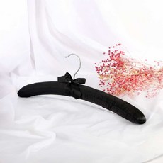 옷걸이 5p 블랙 끈나시 행거 옷장 고리형 양복 원단
