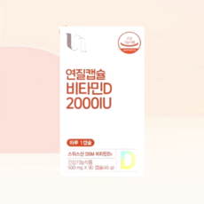 비타민하우스 연질캡슐 비타민D2000IU 90캡슐, 1개, 90회분