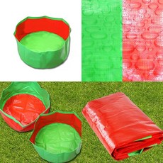 딸기마을 김장매트 90cm x 45cm 놀이매트 김장비닐