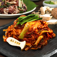 송도주물럭 오리주물럭 오리불고기 캠핑 밀키트 700g 1개