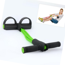 운동용고무밴드 바디 트레이닝 근력 운동기 튜빙밴드 근력고무밴드, 2줄