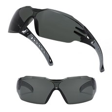 RAUOJOS 보안경 작업 보안경 김서림방지 방수의 고글 스포츠 고글 ROS-SG247, 1개, 회색