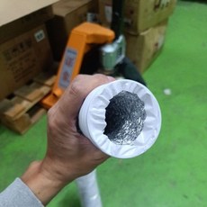 冷氣PVC伸縮複合雙層鋁箔排風管, 1個, 直徑63mm 長10米 可接台灣80管曹