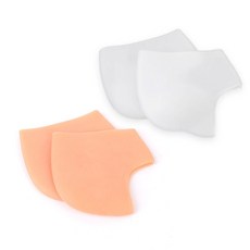 뒤꿈치 보호대 발뒤꿈치실리콘 발뒤꿈치보호대, 흰색