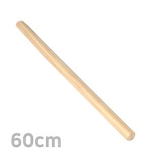 60cm 국산 스트레칭봉 ( 목봉 우드 홈짐 필라테스 나무 요가스틱 홈트 마사지 원목 스트레칭바 맛사지봉 발지압봉 체조봉 ), 1개
