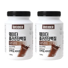 웨이더 플러스 단백질 1020g 단백질 보충제, 1.02kg, 2개