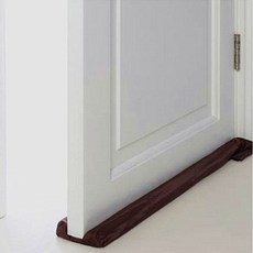 門縫擋條 防塵隔音防蟲門底密封條, 咖啡色, 1個