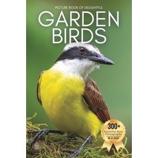 (英文圖書)Picture Book of Delightful Garden Birds: A Calming Collection of Real Bird Photo... 平裝版, Independently Published, 英文