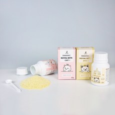 제이에스펫 프로바이오틱스 로얄비타 강아지 & 고양이 유산균 60g 변비 설사, 고양이 유산균 60g 1+1 +14포, 1개, 장건강/유산균