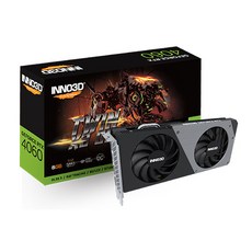 [중고] INNO3D 지포스 RTX 4060 D6 8GB Twin X2 OC