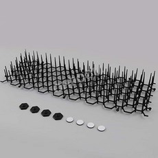 [오품산업안전] 비둘기퇴치망 버드스파이크 410X140, 블랙