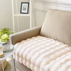 코스트코 플로티나 인조 래빗퍼 극세사 쇼파 패드 65x180cm