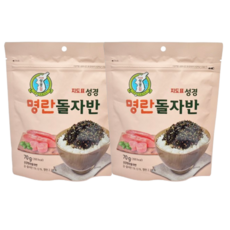 지도표 성경 명란돌자반 70g x 2개