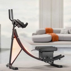 복근피트니스 장비 홈짐 뱃살 기계 허리 실내 운동, 익스트림모델-카운팅-회전무릎매트-원클릭폴딩