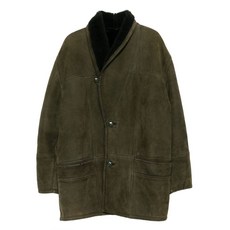 안젤로 빈티지 컬트 중고 1980's 스웨이드 코트