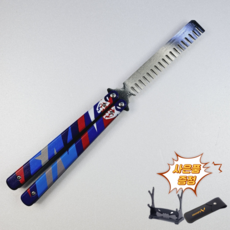 올인몰 요루의 스타일리시 발리송 버터플라이 나비칼 빗리송 발리콤, 요루의 빗, 1개