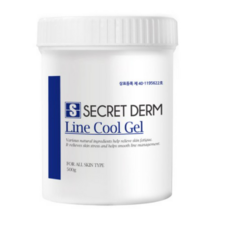SECRET DERM 涼感鎮靜護膚凝膠, 500克, 1個