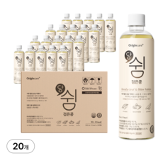 오리진케어 당쉼 검은콩 식후 혈당 케어 바나바잎차 돼지감자차 여주차 기능성표시식품, 20개, 500ml