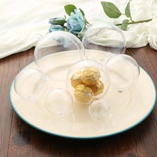 10公分壓克力圓形魔法球 水晶魔蛋 派對活動贈品 魔法表演道具, 1個, 透明