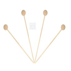 위시앤팝디자인 4p 나무구슬스틱 18cm 공