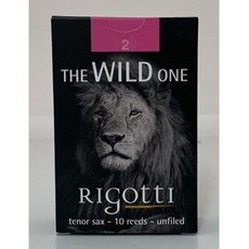 Rigotti Wild Jazz 獅頭系列 Tenor 次中音薩克斯風竹片 10片裝, 1個, 2.5號