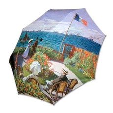 아트박스/헬로레인캣츠 명화_모네-생아드레스의 정원 3단자동우산