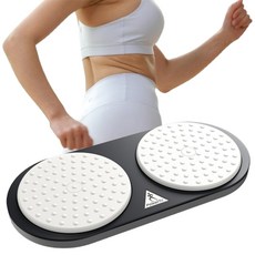 파워핏슬렌더 트위스트 운동기구 유산소 복근 코어 뱃살빼기 전신운동 실내운동기구, 차콜+화이트, 1개