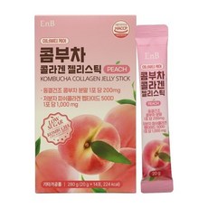 EnB - 콤부차 콜라겐 젤리스틱 20g x 14포, 1개
