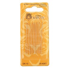 바늘 비딩바늘 비즈바늘 가는바늘 얇은, 1세트