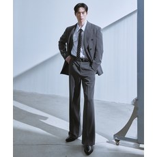 브랜드정품 드로우핏 DRAW FIT 헤링본 프렌치 플레어 슬랙스 GREY 325417