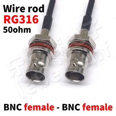 BNC - SMA 동축 RF 케이블 RG316 어댑터 안테나 연장, 03 15cm, 03 BNC-K BNC-K
