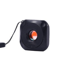 n2紅外線探測器 飯店防偷拍防窺檢測儀 便攜式USB旅行反偷拍攝影機 反監控攝影機, 黑色, n2