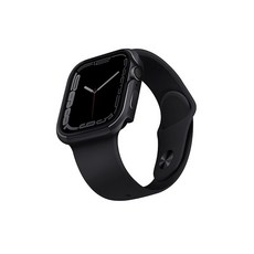 UNIQ Valencia Apple Watch 輕薄鋁合金防撞保護殼【LifeTech】, 黑色,40/41 mm, 1個