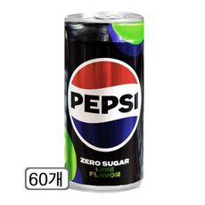 펩시 제로슈거, 210ml, 60개