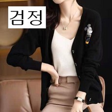 [당일 출고] 미키 마우스 디즈니 니트 스웨터 가디건 재킷