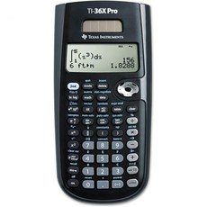 Texas Instruments TI36XPRO TI 36X Pro 과학용 계산기 16자리 LCD