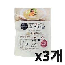 해통령 육수한알 진한맛, 100g, 3개