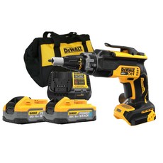 含稅 外匯得偉DEWALT DCF630 20V自攻牙機浪板機石膏板套裝, 1個, 1104充電器高輸出5.0*2工具袋套裝