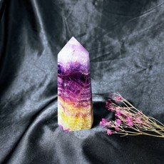 ₍мσσи_нασ ᙏ̤̫͚ 金2 螢石柱 櫻花色 杜若 山吹 山形紋 細閃, 1個