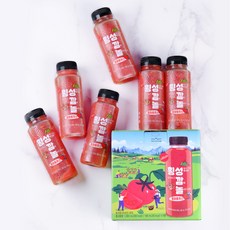 [올리온 공식몰] 횡성깜놀 토마토주스 % 착즙 180ml (1box), 1박스
