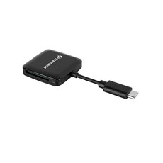 Transcend 아이폰 15 16/아이패드/맥 안드로이드/태블릿/노트북/윈도우/PC/컴퓨터용 USB 타입-C SD 카드 리더기 2 in 1 듀얼 슬롯 메모리/마이크로 SD, Transcend 아이폰 15 16/아이패드/맥, 안드