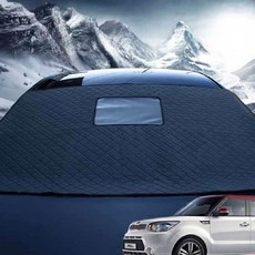 성에방지덮개 차량보호커버 쏘울 성에방지커버 맞춤형 블랙박스형 자동차, K24_쏘울 08-19년