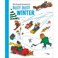 Richard Scarry's Busy Busy Winter Board Books, Golden Books, English, 9780593374726