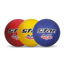 스타 CB884-04 플레이 그라운드볼 공 배구 피구 발야구, 스타 CB884-04 옐로우, 1개