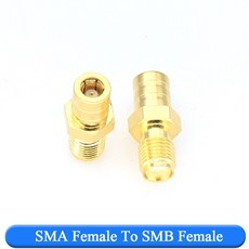 SMA 커넥터 SMB BNC RPSMA MCX/MMCX Male Female 스트레이트 RF 어댑터 변환기 SMA 커넥터 SMB TNC 어댑터 TNC 플러그, 1 Pcs, SMA K to SMB K