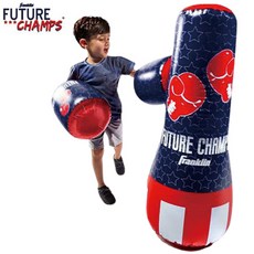프랭클린 복싱 권투놀이 어린이 펀치백 글러브 세트, 글러브+펀치백, 1개